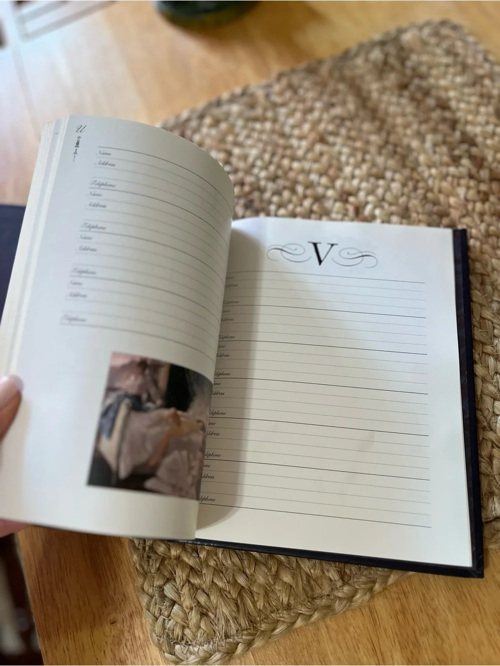 Penhaligon's Love Scented Address Book - Black & Red Tones